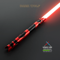 Image 4 of Saber Vibe Dark Wolf Lightsaber – Unleash the Beast 