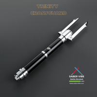 Image 1 of Saber Vibe Trinity Crossguard Lightsaber – A Modern Weapon with a Medieval Soul