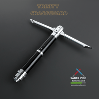 Image 3 of Saber Vibe Trinity Crossguard Lightsaber – A Modern Weapon with a Medieval Soul