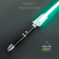 Image 4 of Saber Vibe Trinity Crossguard Lightsaber – A Modern Weapon with a Medieval Soul