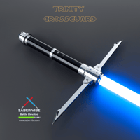 Image 8 of Saber Vibe Trinity Crossguard Lightsaber – A Modern Weapon with a Medieval Soul
