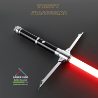 Image 9 of Saber Vibe Trinity Crossguard Lightsaber – A Modern Weapon with a Medieval Soul