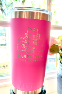 Image 3 of Candyland Recording Studio custom YETI tumbler