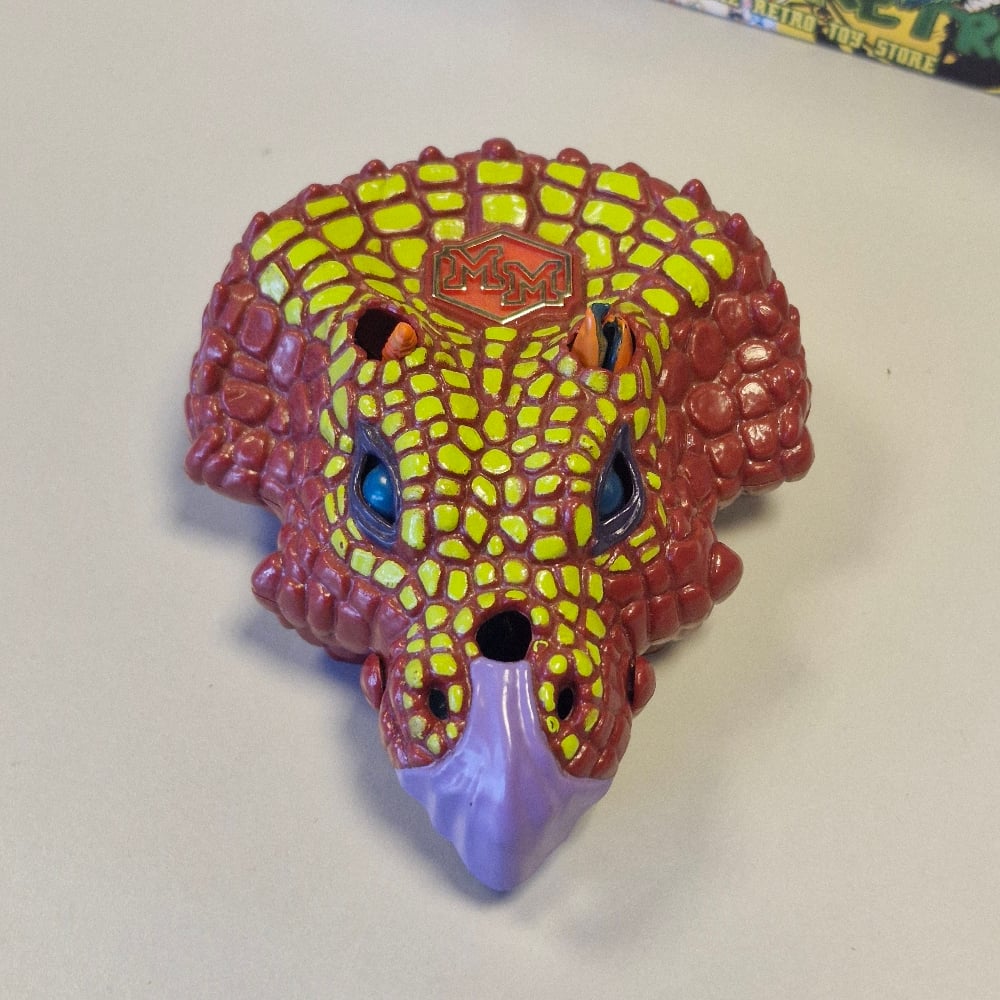 Image of Mighty Max Blows Up Dino Lab (Mutasaurus) Doom Zone – Bluebird Toys – Complete