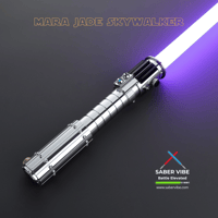 Image 3 of Saber Vibe Mara Jade Skywalker Lightsaber – The Blade of Redemption