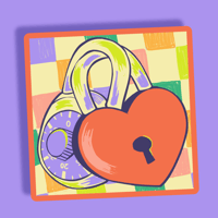 Image 1 of LOVELOCKS Sticker