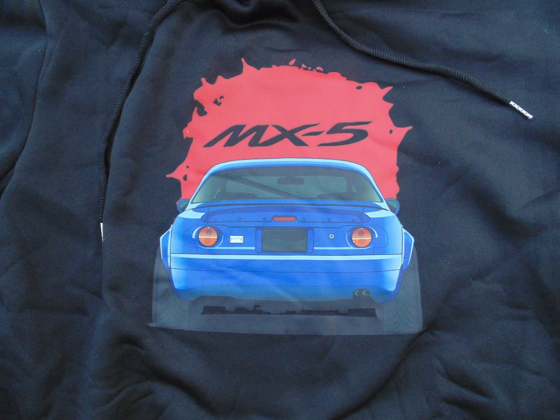 Image of Hoodie Mens sizes - NA Miata image