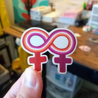 Image 1 of Autistic LGBTQ Stickers