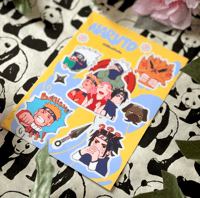 Image 1 of Naruto Sticker Sheet 