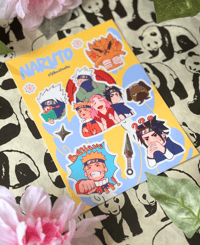 Image 2 of Naruto Sticker Sheet 