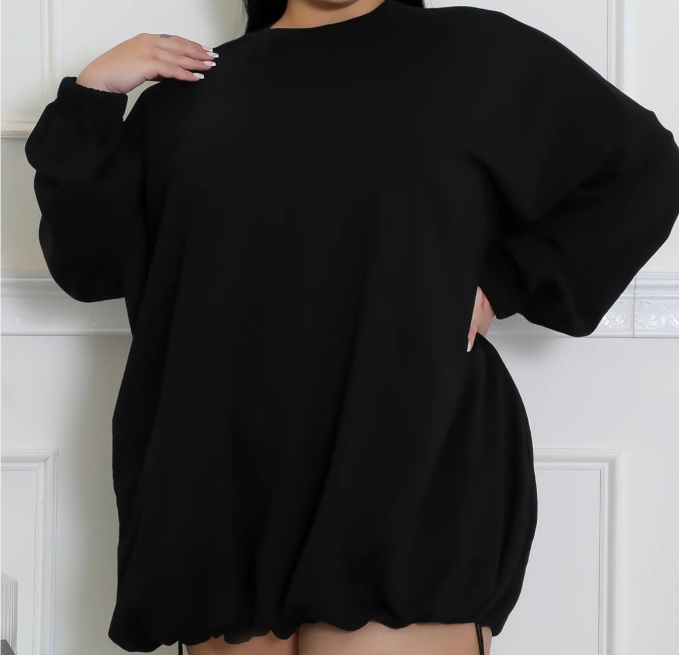 Oversized black dress | Diva J's Closet Oversized black dress | Diva J's Closet