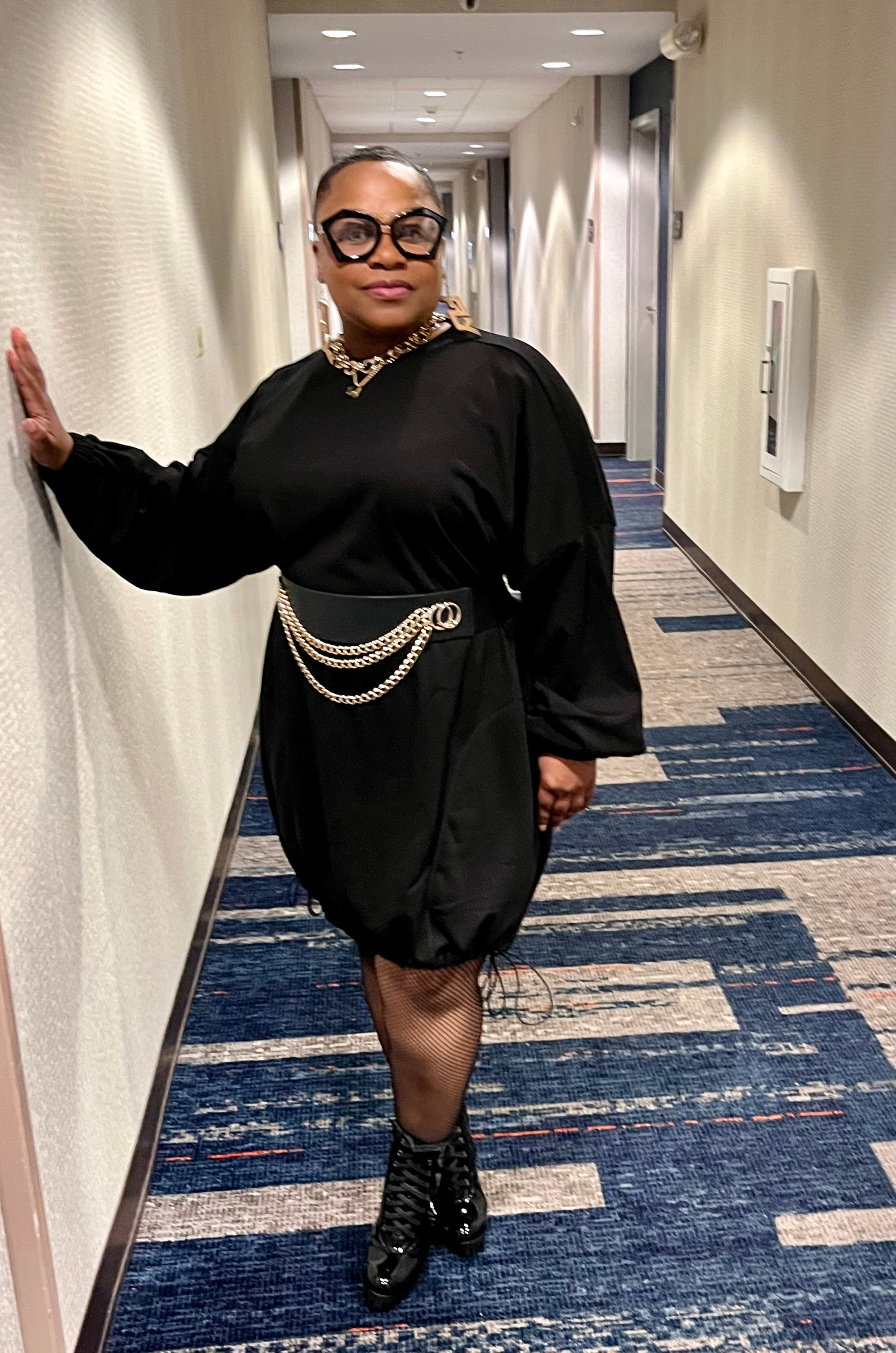 Oversized black dress | Diva J's Closet Oversized black dress | Diva J's Closet