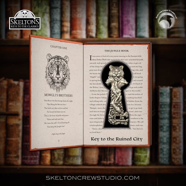 Image of Skelton's Keys to the Classics: Key to the Ruined City from The Jungle Book!