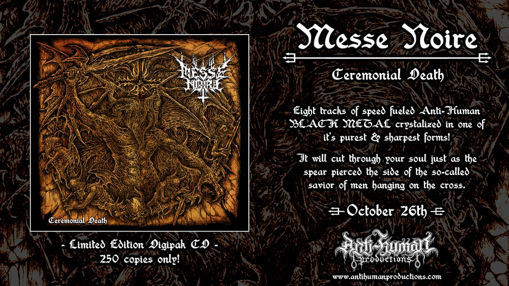 Messe Noire - Ceremonial Death - Digipak CD