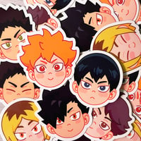 Image 1 of Haikyuu Sticker Packs