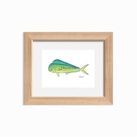 Image 1 of Mahi Mahi, 2022 (Print)