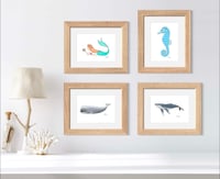 Image 3 of Blue Seahorse, 2022 (Print)