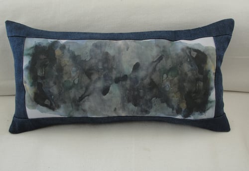 Image of 'Deep waters' long display cushion