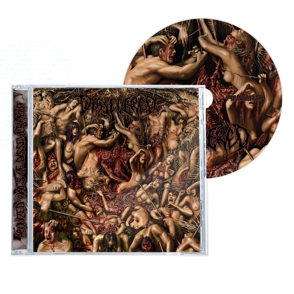 Image of DISSEVERED "AGONIZED WAILS OF DISSEVERMENT" CD