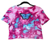 Tie Dye Butterfly Cropped Tshirt
