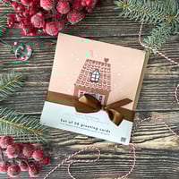 Image 2 of Set of 4 - Holiday greeting cards 