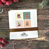 Image 3 of Set of 4 - Holiday greeting cards 