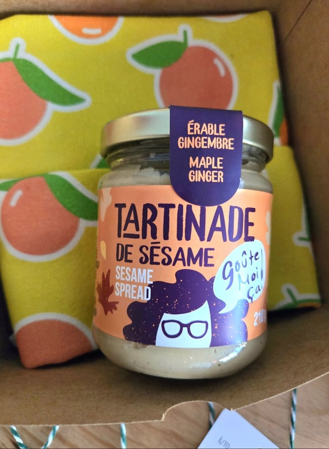 Giftbox: Sesame spread and Tea Towel