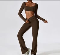 Brown Yoga Set