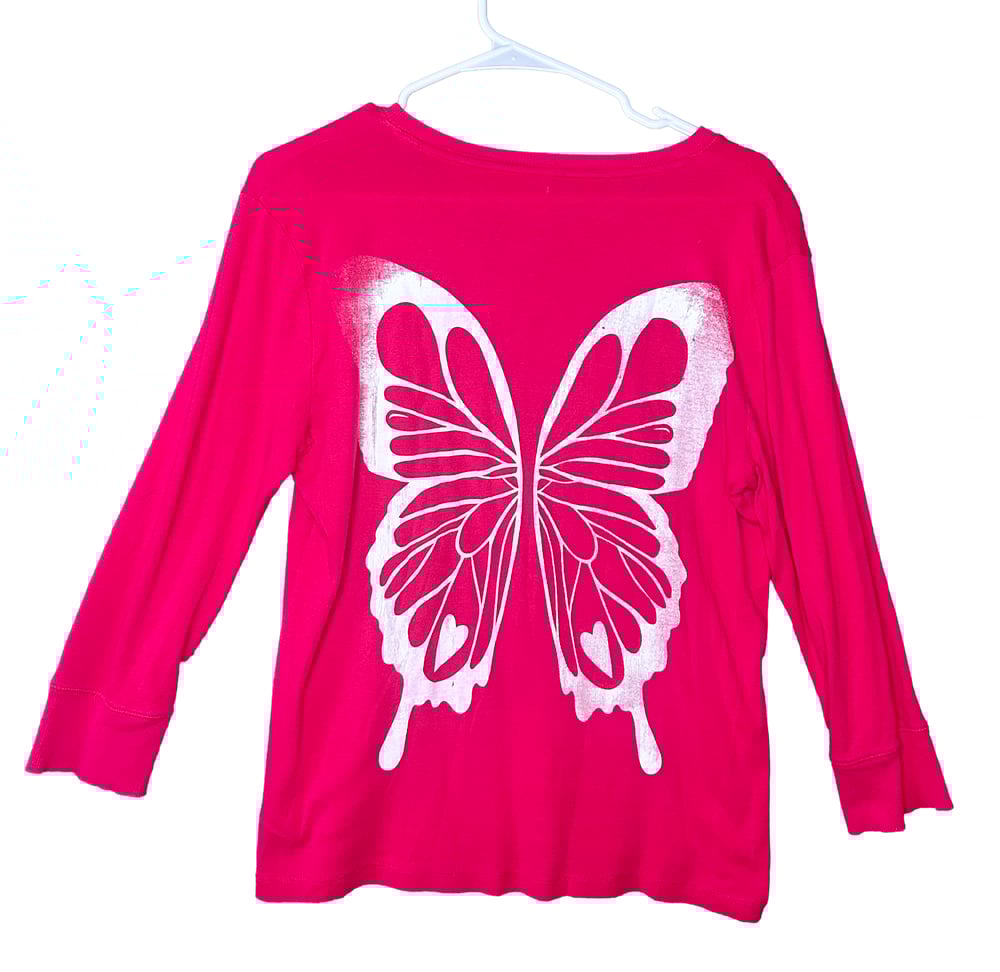 L Pink LOVING Butterfly !