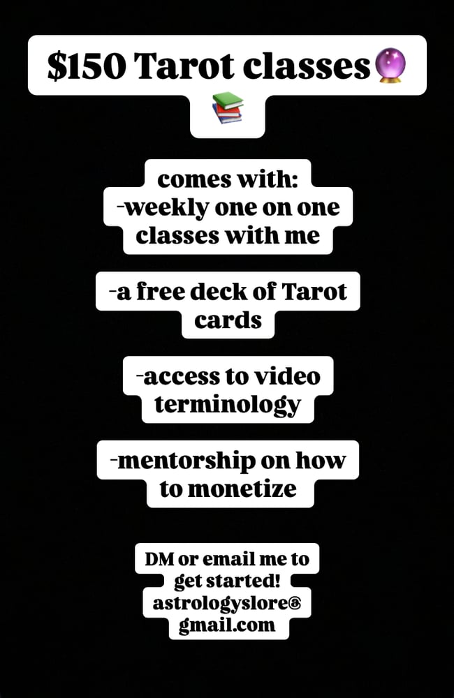 Image of Tarot Classes