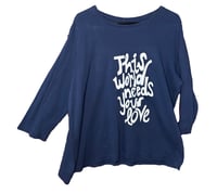 This world needs your love BLUE