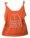 ENJOY IT! Burnt orange