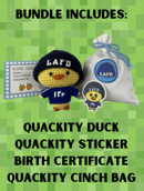 Image 2 of Quackity Inspired Crochet Duck Bundle