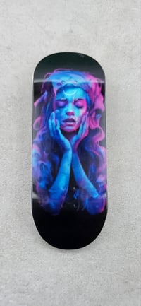 Image 1 of Dynamic fb × Ikigai.fb.co collab plastic deck MOURNING graphic 