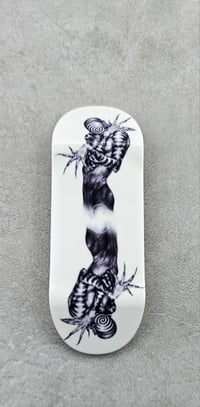 Image 1 of Dynamic fb × Ikigai.fb.co collab plastic deck SCHIZO graphic