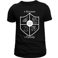 Black Tee 4 houses- 1 family