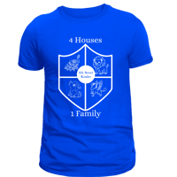 Blue Tee- 4 houses 1 family