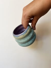 Image 3 of Blue/Purple Speckled Bubble Cup