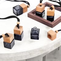 Image 2 of Black Bottle Hanging Car Diffusers 