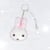 Image of Handmade felt bunny keychain 