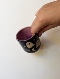 Image 2 of *Seconds* Black/Purple Ghostie Cup