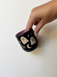 Image 1 of *Seconds* Black/Purple Ghostie Cup