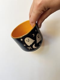 Image 2 of *Seconds* Black/Orange Ghostie Bowl