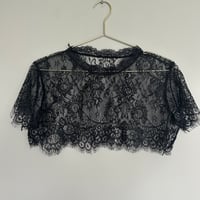 Image 4 of The Black Lace Shoulder cover 