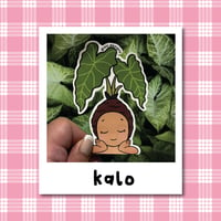 Image 1 of Pāpale Pēpē Kalo Sticker