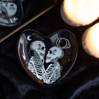 Skeleton Couple Trinket Dish
