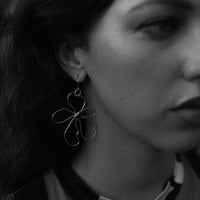 Image 3 of GREEN BLOOM EARRINGS