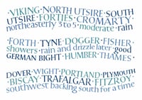 Image 1 of Shipping Forecast Notecard Gift Set