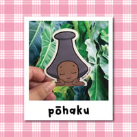 Image 1 of Pāpale Pēpē Pōhaku Sticker