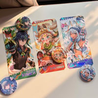 Image 2 of [preorder] Natlan Holo Ticket & Badges